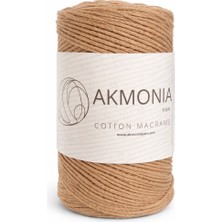 Akmonia Makrome Pamuk 250GR  2mm Zincir Ip, Çanta,runner,dekarayon,sepet