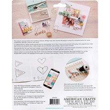 Daisy Store We R Memory Keepers 633356602507 0633356602507 Tel Heykeller, Beyaz, 28,5 x 21,6 x 4 cm