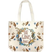 Daisy Store Beg Bez Çanta-Yaz Güneş Deniz HBC-3540BJ00129