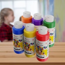 Daisy Store Ara Renkler Parmak Boyası 6'lı Set 6X120ML