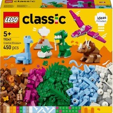 Daisy Store Yaratıcı Dinozorlar 11041-5 Yaş ve Üzeri Çocuklar Için Yaratıcı ve Eğlenceli Oyuncak Yapım Seti (450 Parça)