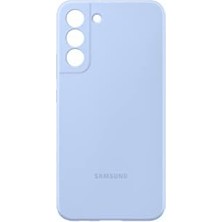 Daisy Store Silikon Akıllı Telefon Kılıfı EF-PS906 Galaxy S22+ Için, Cep Telefonu Kılıfı, Silikon, Koruyucu Kılıf, Darbeye Dayanıklı, Ince ve Kullanışlı, Açık Mavi