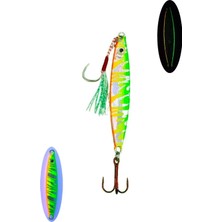 Sardin 34G - Sahte Yem Kaşık Rapala - Levrek, Palamut, Lüfer, Çinekop, Turna İçin En İyi Uv Jig Yem