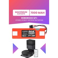 Electroll Roborock Q7+ Batarya 7000MAH Pil Robot Süpürge Bataryası