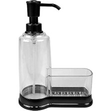 Daisy Store Basics Sünger Bölmeli Plastik Sabunluk, Siyah