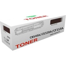 Daisy Store Hp Uyumlu CB540A/CE320A/CF210A Çipli Siyah Muadil Toner