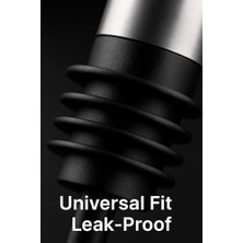 Daisy Store Kapaklı Şişe Aparatı 2’li Set Yağdanlık Kapağı Sızdırmaz Dökme Uçlu Şişe Başlığı Yağ Sirke ve Sos Şişeleri Için Pratik Kullanım