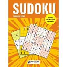 Daisy Store Sudoku Turuncu Kitap: Üç Farklı Zorluk Seviyesi 159 Bulmaca