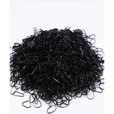 Daisy Store 500 Adet Siyah Saç Örgü Lastiğitoka Seti Lastik Toka Seti, Lastik Toka Seti, Toka Organizer, Toka, Kız Çocuk Toka, Toka Organizer