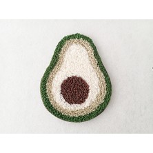 Aryada Avakado Tasaramlı Bardak Altlığı