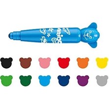 Daisy Store Bebek Yıkanabilir Keçeli Boya Kalemi, 12'li