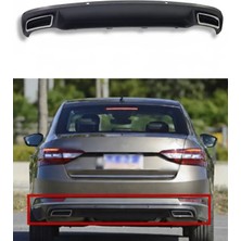 Skoda Superb Uyumlu Egzoz Görünümlü Difüzör (Plastik) ⚡ Şık ve Dayanıklı!