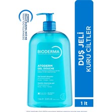Bioderma Atoderm Shower Gel Aile Boyu Kuru Ciltler İçin Nemlendirici Duş Jeli Bebek Çocuk Yetişkin 1 lt