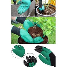 Daisy Store Pratik Toprak Kazma Ekme Çapalama Için Korumalı Bahçe Bahçivan Eldiveni