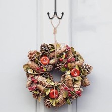 Daisy Store Kapı Askısı, 2 Paket Çift Askılı Kanca, Kapı Askıları, Banyolar, Çekmeceler, Kapıları Için Uygun, Mont, Şapka, Bornoz, Havlu Asmak Için Dayanıklı Metal Organizatör (Siyah)