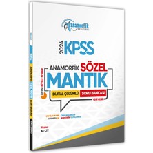 Karakutu Yayınları 2024 Kpss Anamorfik Sözel Mantık Soru Bankası Yeni Müfredat Dijital Çözümlü