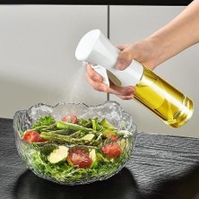 Daisy Store Sprey Yağdanlık Cam Şişe Yağ Püskürtücü 225 ml Airfryer Kızartma Izgara Salata Için Yağlık