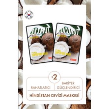 Dermal It's Real Super Gıda Maskesi Hindistan Cevizi 25GR 2'li Set