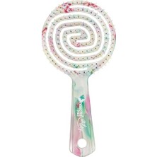 Daisy Store Pro Üç Boyutlu Oval Saç Fırçası - 17 Renkli Mermer