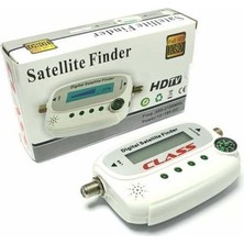 Class ACR-120 Mini Uydu Bulucu LCD Ekranlı Pusulalı Yüksek Performanslı Sinyal Ölçme Cihazı