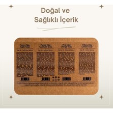 Daisy Store Kadın Kil Sabunu Seti 4X120 gr - Yağlı, Hassas ve Olgun Ciltler Için Doğal Kil Sabunları | Yüz, Vücut ve Saç Bakımı