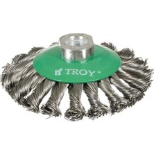 Daisy Store T 27705/100, Telli Konik Fırça, (100MM), Gri, Yeşil