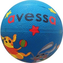 Avessa Mavi Basketbol Topu No:1 Renkli Tasarım ile Eğlenceli Oyun Deneyimi Sunuyor