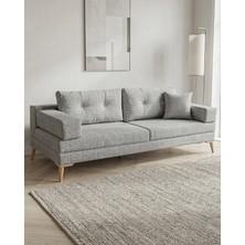 Velura Home & Living Zeri Yataklı Puzzle Modüler Köşe Koltuk Takımı & Köşe Takımı - Gri - 104