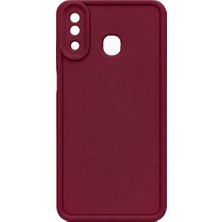 Fenza Samsung Galaxy A20 ve A30 ve M10S M20S Uyumlu Kamera Çıkıntılı Mat Silikon Telefon Kılıfı