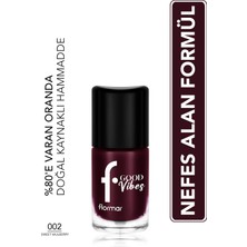 Flormar Good Vibes Yüksek Pigmentli & Parlak Bitişli Nefes Alabilen Oje