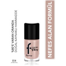 Flormar Good Vibes Yüksek Pigmentli & Parlak Bitişli Nefes Alabilen Oje