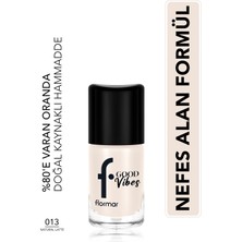 Flormar Good Vibes Yüksek Pigmentli & Parlak Bitişli Nefes Alabilen Oje