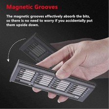 Daisy Store Hassas Tornavida Seti, Yıldız Başlı ve Düz Başlı 25'i 1 Arada Küçük Tornavida Seti, Elektronik, Pc ve Gözlük Tamiri Için Manyetik Mini Tornavida Seti