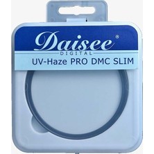 Daisee 77Mm UV Haze Pro DMC Slim Filtre Yüksek Koruma Özellikli Tüm Lenslerle Uyumlu
