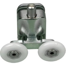 Daisy Store Venita Metal Gövdeli Duşakabin Tekerlek Takımı 2 Alt 2 Üst Teker Rulmanı 24 mm