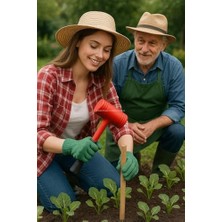 Daisy Store Çift Renkli Lastik Tokmak, Sert Plastik Başlık, Iz Bırakmaz, Ergonomik Kaymaz Saplı, Kaporta Işleri, Süpürgelik Montajı, Marangozluk ve Işleri Için Uygun, Dayanıklı El Aleti (40 Mm)