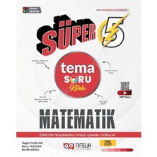 Daisy Store Nitelik Yayınları Nitelik 5.sınıf Süper Matematik Tema Soru Kitabı*yeni*
