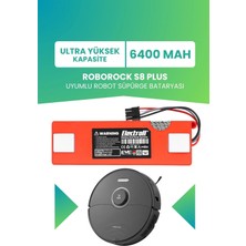 Electroll Roborock S8 Plus Batarya 6400MAH Pil Robot Süpürge Bataryası
