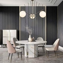 Daisy Store Home Manıa, Petos 3'lü Altın Sarkıt Avize 3XE27, 1566-80-03