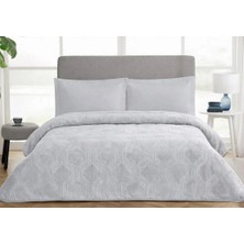 Özdilek Trendy Embos Çift Kişilik Battaniye (220x240)-Art Deco Gri Yeni