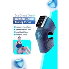 Ensiga Şarjlı Dirsek Omuz Kol Masaj Aleti Isıtmalı Titreşim Tedavisi Fizyoterapi Masaj