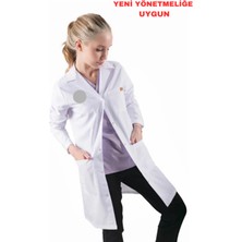 BRL Üniforma Kadın Klasik Yaka Vizit Önlük - Yeni Yönetmeliğe Uygun