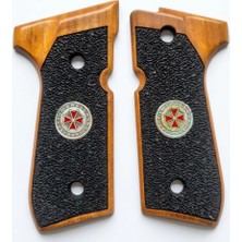 Yücel Av Bayii Beretta F92 Yavuz 16 Lı  ahşap lazer işlemeli Logolu Kabze