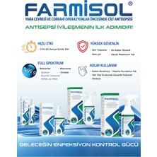 Farmisol 1 lt Alkolsüz Antiseptik Sıvı Dezenfektan Cilt ve El Ovalama İçin Kullanım