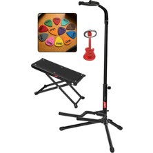 Lastvoice Gtr-01PD Enstrüman Gitar Standı Sehpası + Ayaklık + Pena
