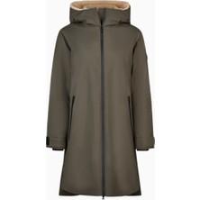 Pikeur 8022 Sports Su Geçirmez Uzun, Kadın Mont Kapüşonlu