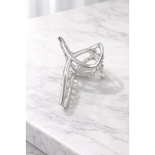 Nati Co Metal Modern Tasarım Saç Tokası – x Model Şık Toka