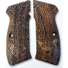 Yücel Av Bayii Cz 75 A B Serisi 16 Lı Çek ahşap  Kabze