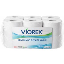 viorex Mini Jumbo Tuvalet Kağıdı 6’lı Paket 2 Katlı Profesyonel Seri Endüstriyel Kullanım