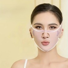 Daisy Store Yüz Korsesi Çene Boyun Bandı Horlama Önleyici Gıdı Yanak Gıdık Toplama (Ten, Tek Ebat)